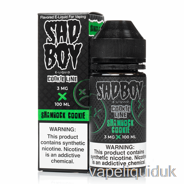 Shamrock Cookie - Sadboy - 100mL 3mg Vape Liquid